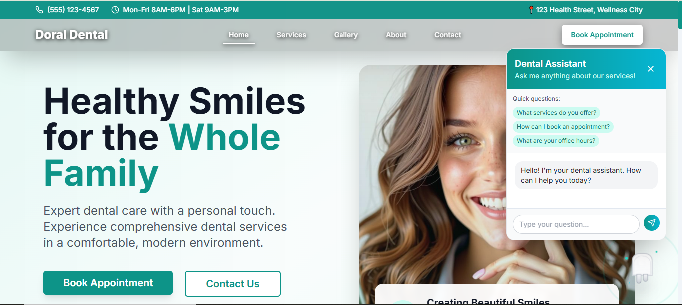 Dentist Website